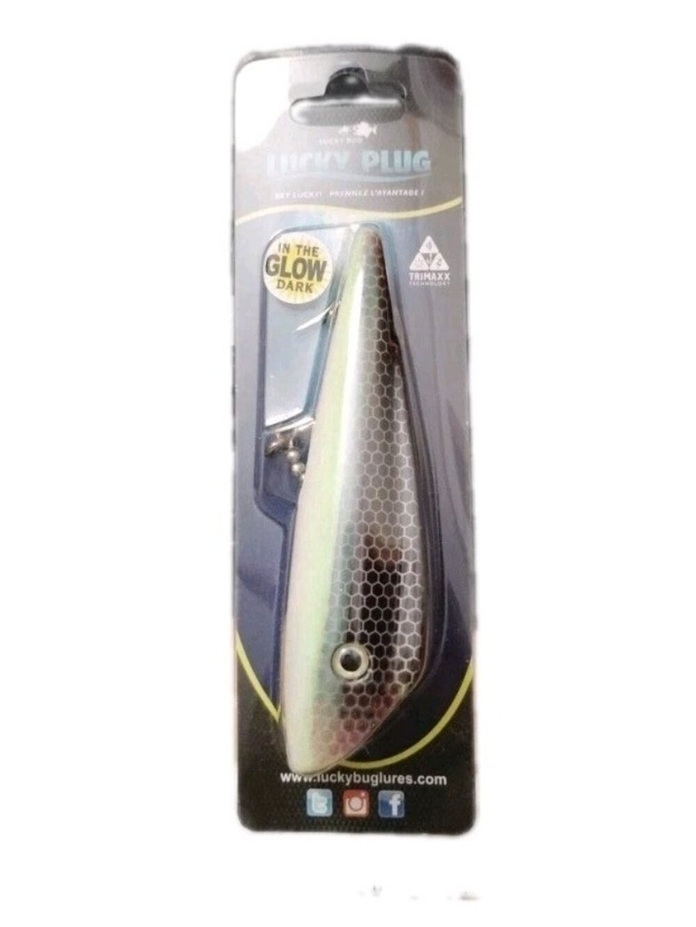Lucky Plug Lucky Bug 5" Kitchen Sink Glow in the Dark Fishing Lure